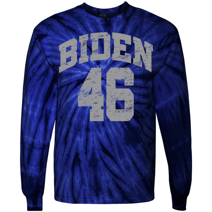 Joe Biden 46 Tie-Dye Long Sleeve Shirt