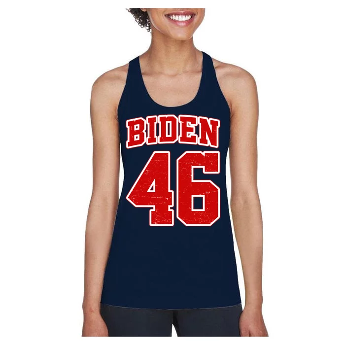 Joe Biden 46th president 2020 Women's Racerback Tank