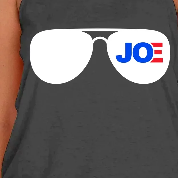 Joe Biden Aviators Women's Knotted Racerback Tank