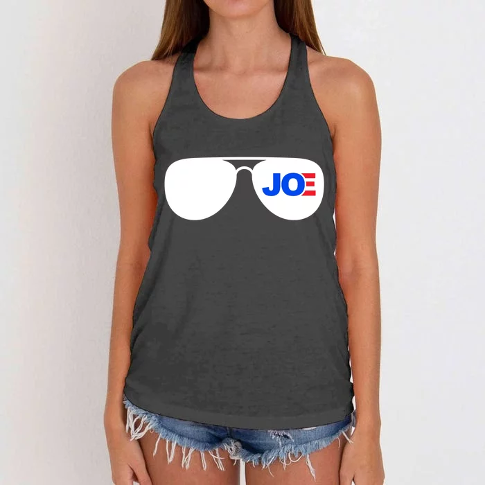 Joe Biden Aviators Women's Knotted Racerback Tank