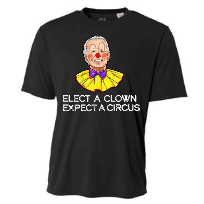 Joe Biden Elected A Clown Circus Cooling Performance Crew T-Shirt