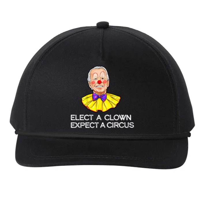 Joe Biden Elected A Clown Circus Snapback Five-Panel Rope Hat