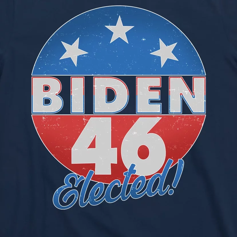 Joe Biden For 46th President Elected T-Shirt