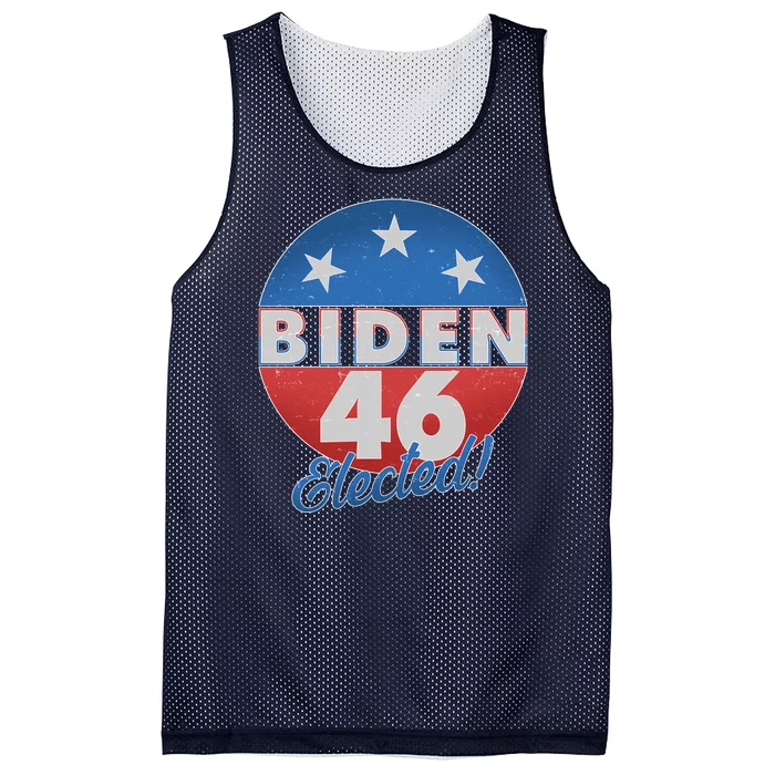 Joe Biden For 46th President Elected Mesh Reversible Basketball Jersey Tank