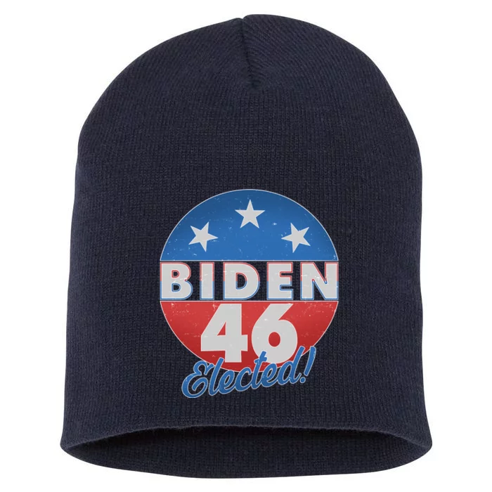 Joe Biden For 46th President Elected Short Acrylic Beanie