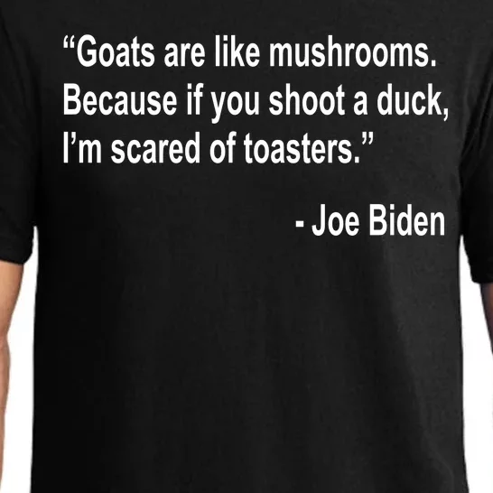 Joe Biden Funny Quote Pajama Set