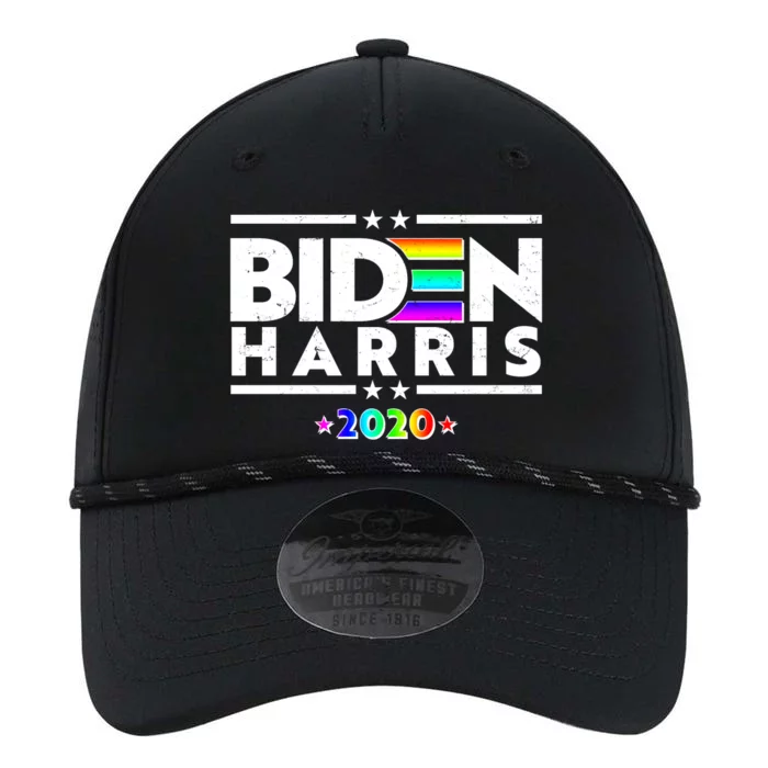 Joe Biden Kamala Harris LGBT Rainbow Stars logo Performance The Dyno Cap