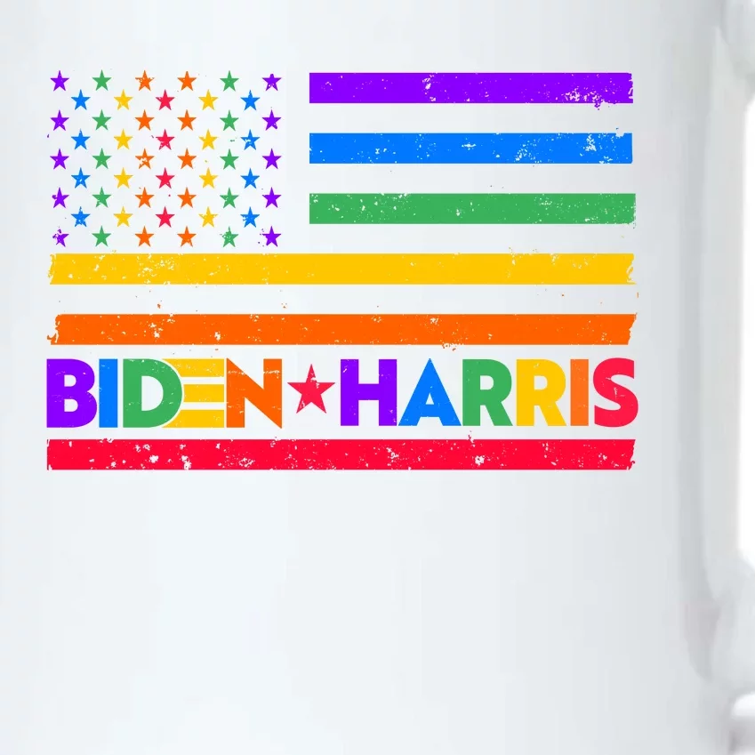 Joe Biden Kamala Harris LGBT USA Flag Black Color Changing Mug