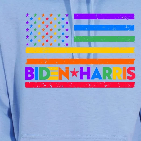 Joe Biden Kamala Harris LGBT USA Flag Unisex Surf Hoodie