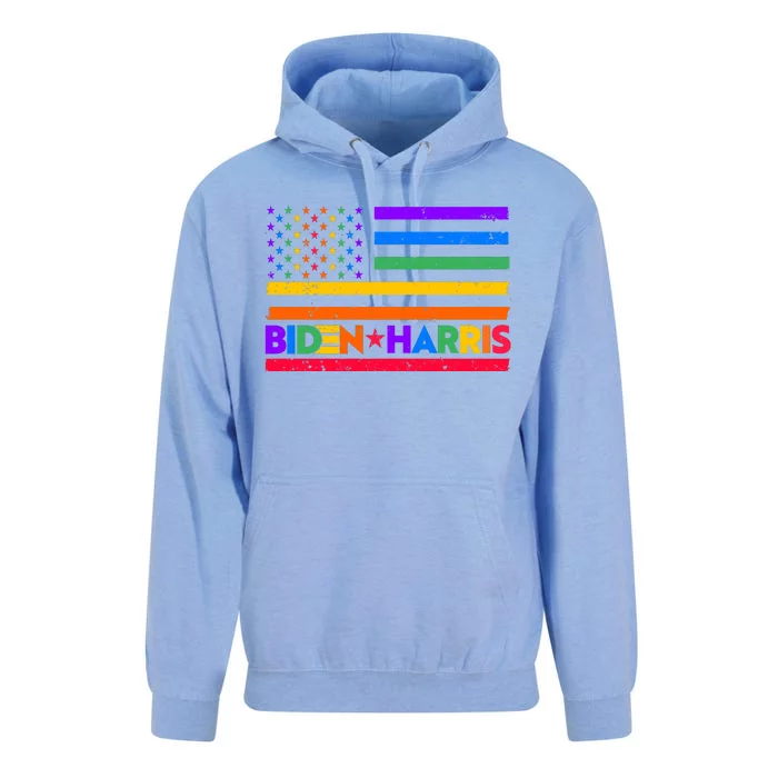 Joe Biden Kamala Harris LGBT USA Flag Unisex Surf Hoodie