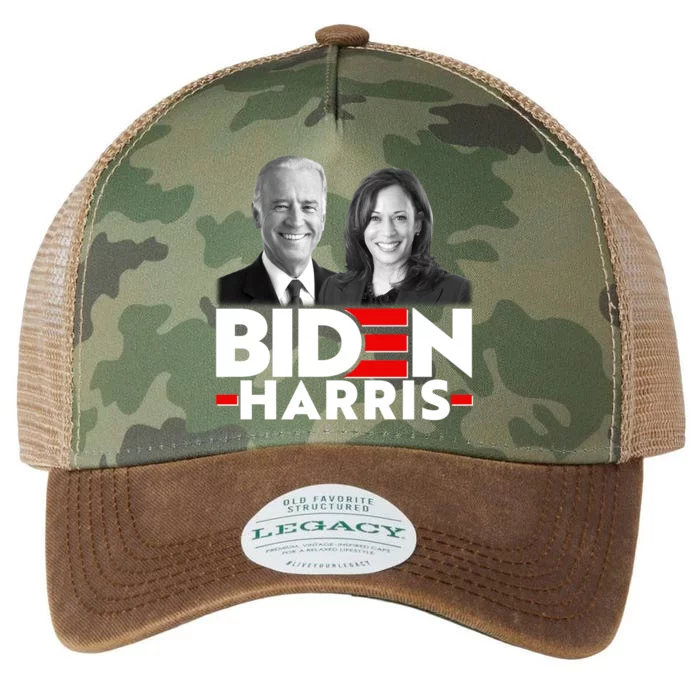 Joe Biden Kamala Harris Portraits 2020 Legacy Tie Dye Trucker Hat