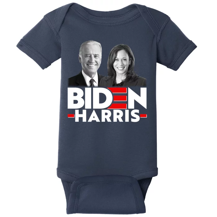 Joe Biden Kamala Harris Portraits 2020 Baby Bodysuit