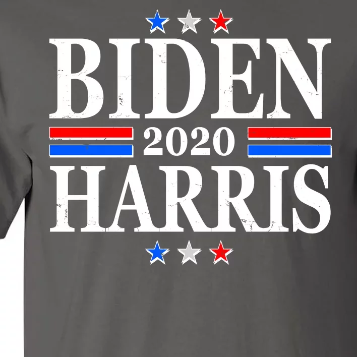 Joe Biden Kamala Harris Red White and Blue Stars logo Tall T-Shirt