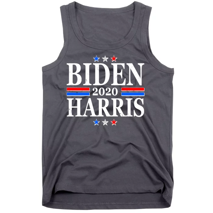 Joe Biden Kamala Harris Red White and Blue Stars logo Tank Top