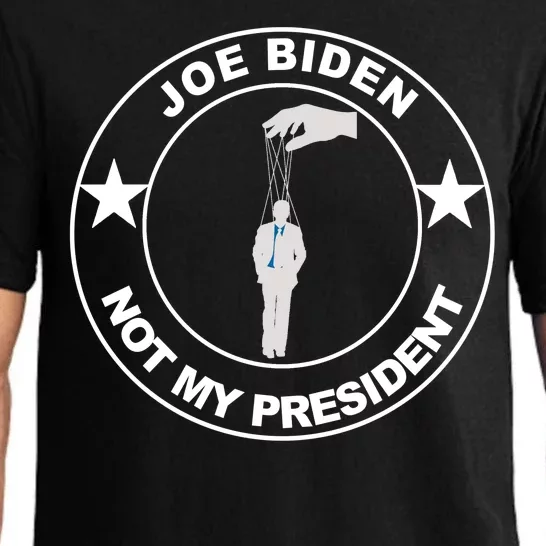 Joe Biden Not My President Hanging Puppet Pajama Set