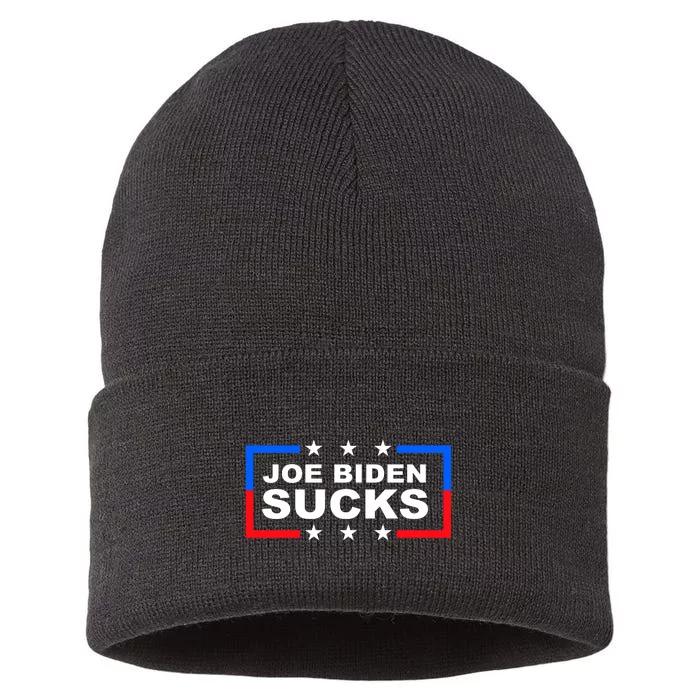 Joe Biden Sucks Sustainable Knit Beanie