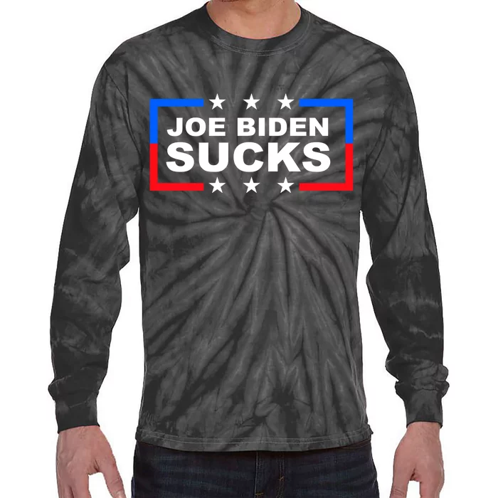 Joe Biden Sucks Tie-Dye Long Sleeve Shirt