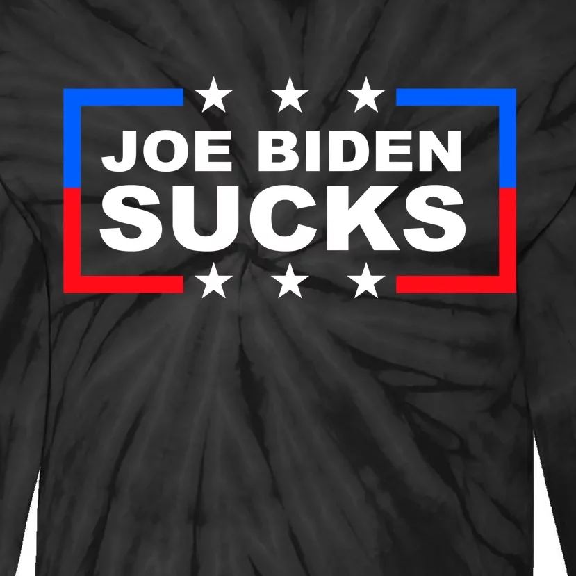 Joe Biden Sucks Tie-Dye Long Sleeve Shirt