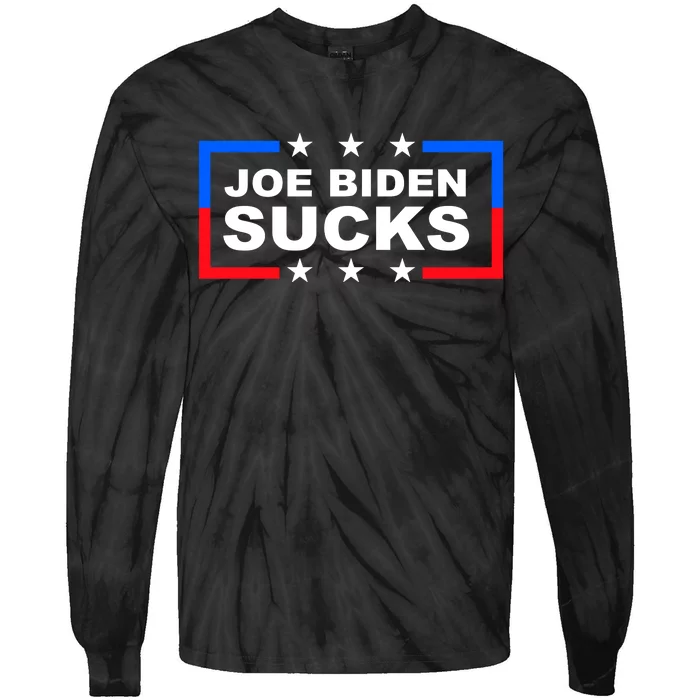 Joe Biden Sucks Tie-Dye Long Sleeve Shirt