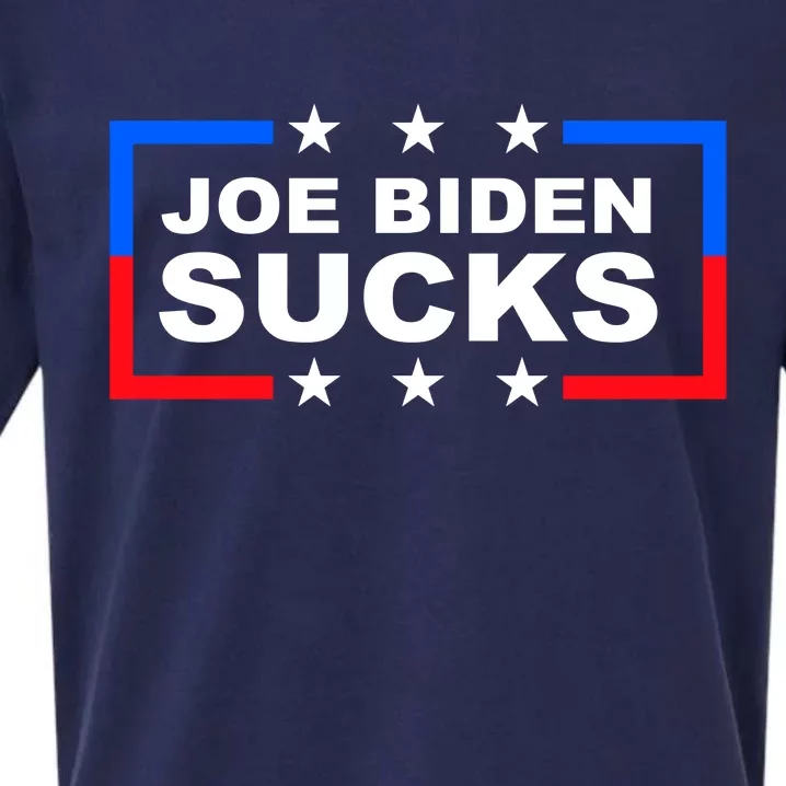 Joe Biden Sucks Sueded Cloud Jersey T-Shirt