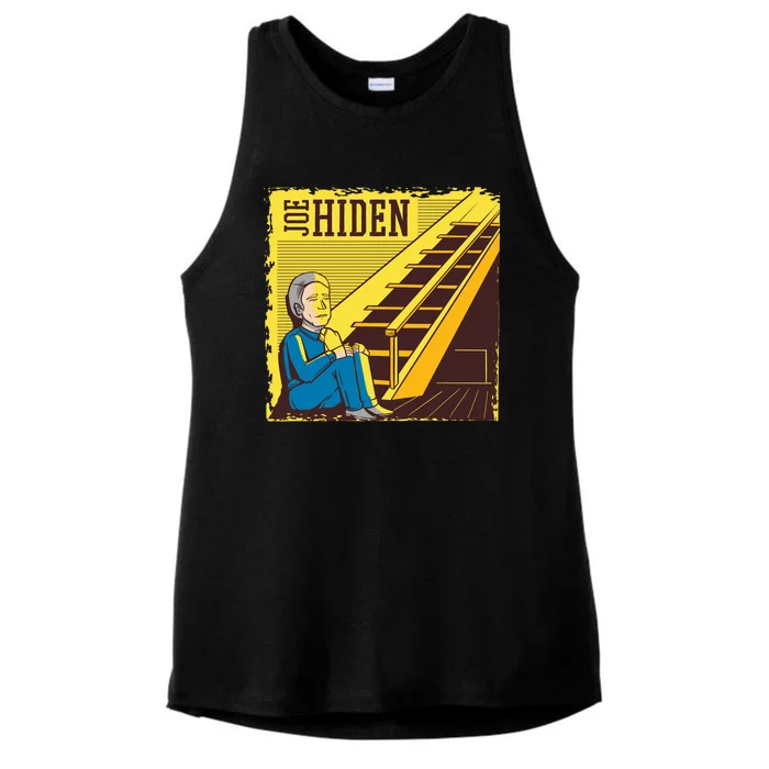 Joe Hidden Basement Ladies Tri-Blend Wicking Tank