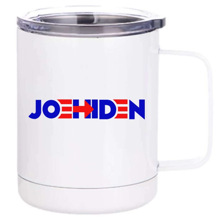 Joe Hiden Funny Anti Binden Front & Back 12oz Stainless Steel Tumbler Cup