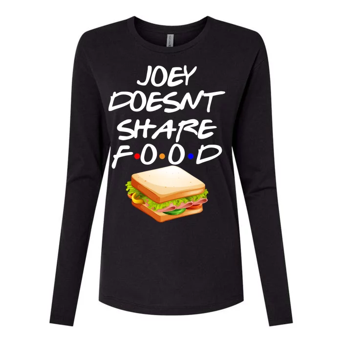 Joey Doesn't Share Food Womens Cotton Relaxed Long Sleeve T-Shirt