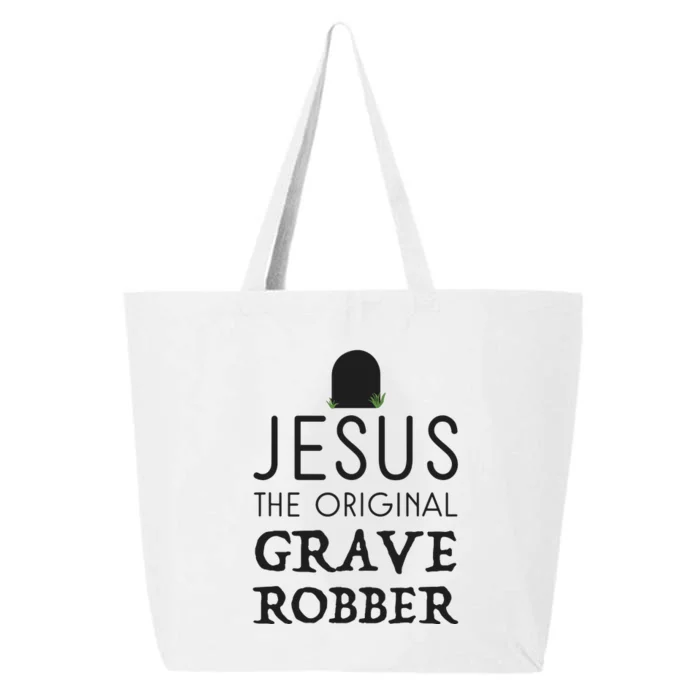 Jesus Original Grave Robber Cute Christian Easter Halloween 25L Jumbo Tote