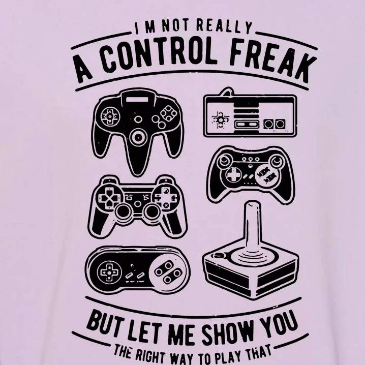 Joystick Online Game Electronics Garment-Dyed Sweatshirt