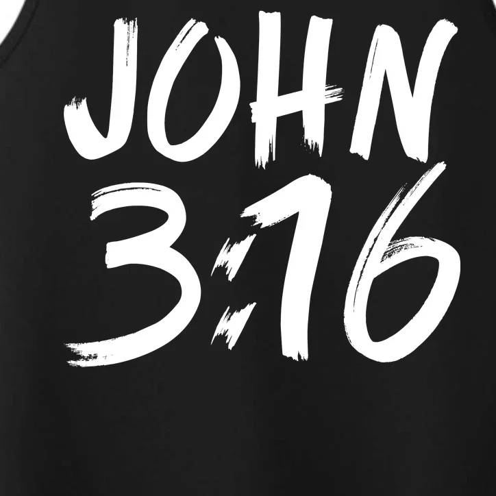 John 3:16 Performance Tank