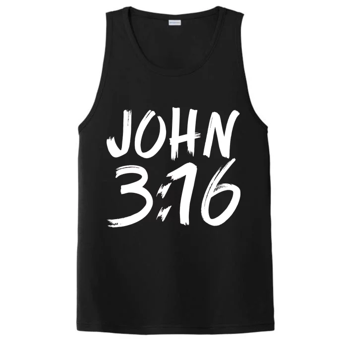 John 3:16 Performance Tank