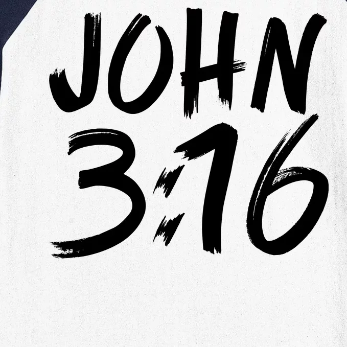 John 3:16 Baseball Sleeve Shirt