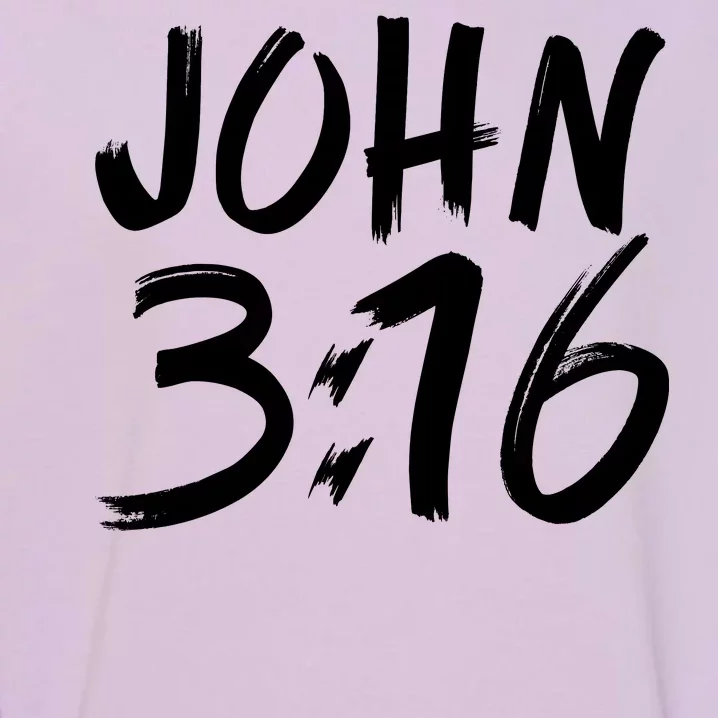 John 3:16 Garment-Dyed Sweatshirt