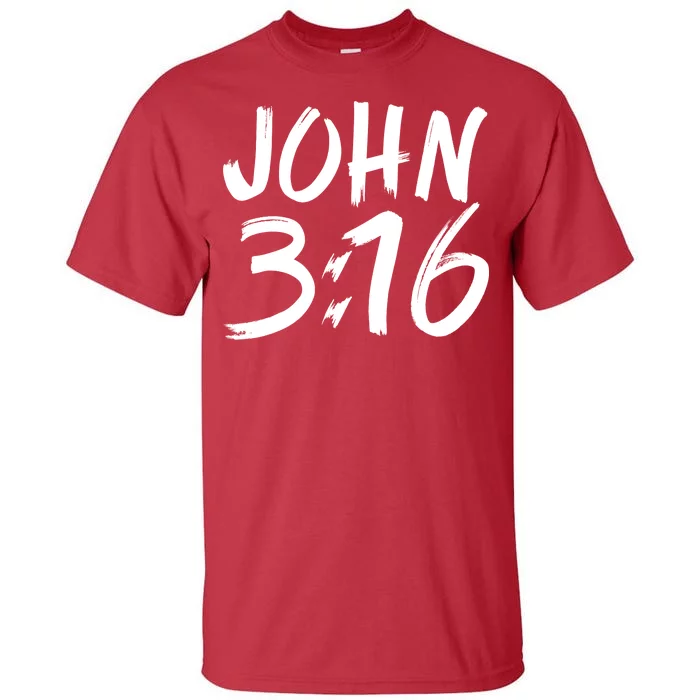 John 3:16 Tall T-Shirt