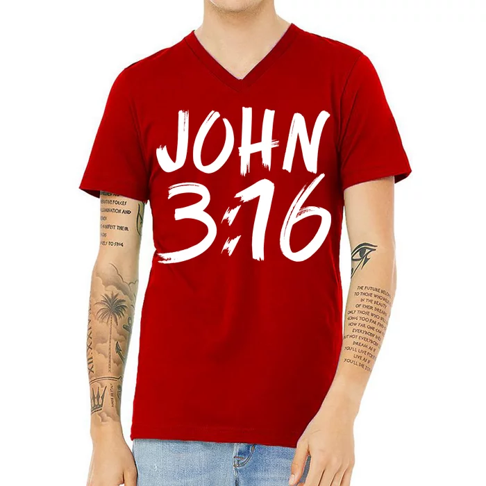 John 3:16 V-Neck T-Shirt