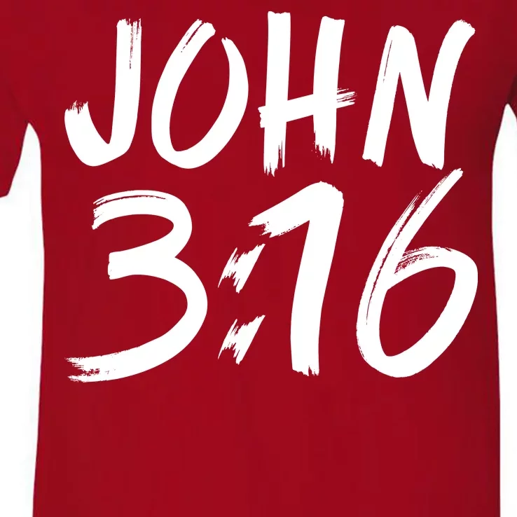 John 3:16 V-Neck T-Shirt