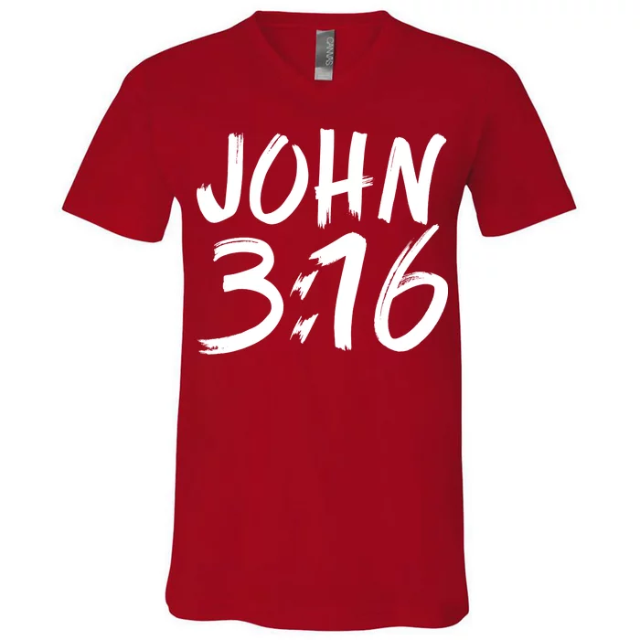 John 3:16 V-Neck T-Shirt