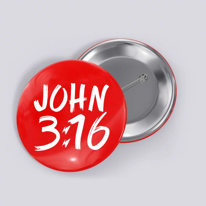 John 3:16 Button