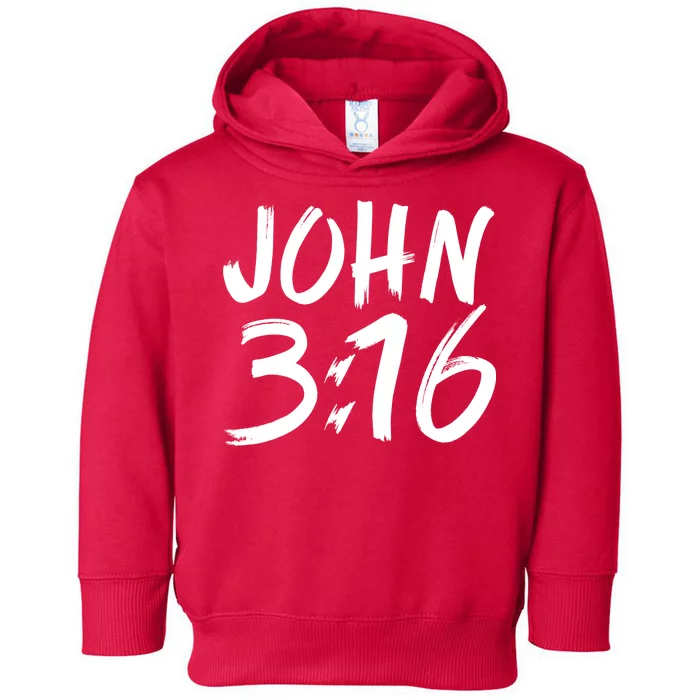 John 3:16 Toddler Hoodie