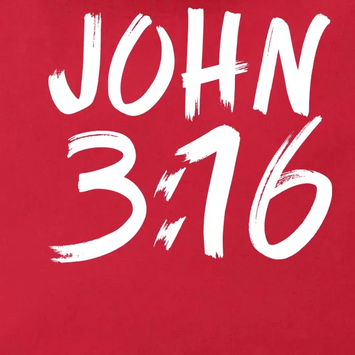 John 3:16 Zip Tote Bag