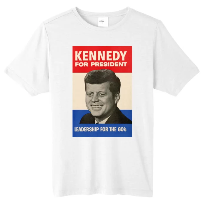 John F. Kennedy 1960 Campaign Poster ChromaSoft Performance T-Shirt