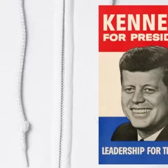 John F. Kennedy 1960 Campaign Poster Full Zip Hoodie