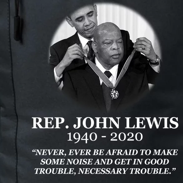 John Lewis Medal Of Freedom RIP 1940-2020 Daily Commute Backpack