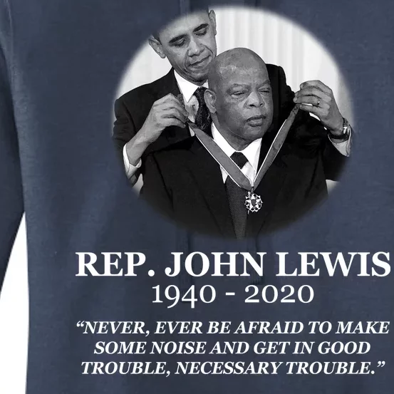 John Lewis Medal Of Freedom RIP 1940-2020 Women's Pullover Hoodie