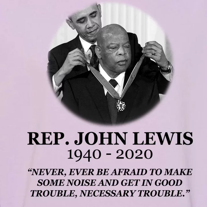 John Lewis Medal Of Freedom RIP 1940-2020 Garment-Dyed Sweatshirt