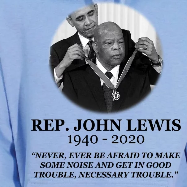 John Lewis Medal Of Freedom RIP 1940-2020 Unisex Surf Hoodie