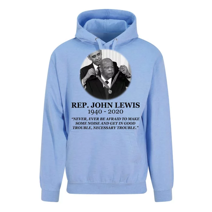 John Lewis Medal Of Freedom RIP 1940-2020 Unisex Surf Hoodie