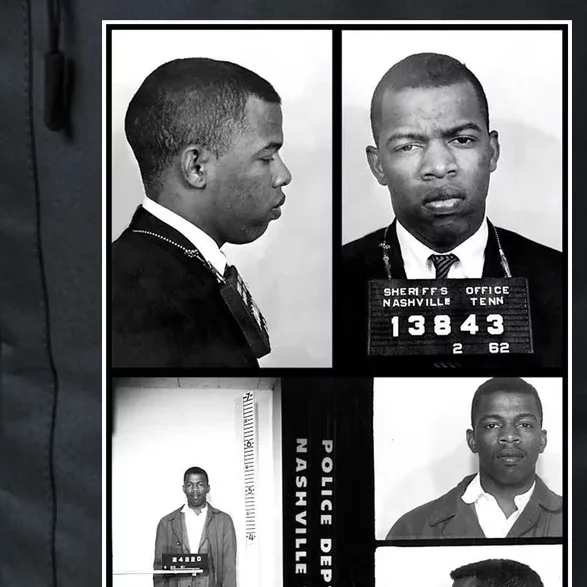 John Lewis Mug Shots Civil Rights Leader Daily Commute Backpack