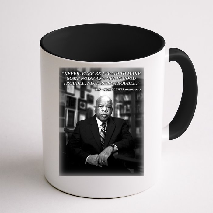 John Lewis Portrait Quote 1940-2020 Tribute Coffee Mug