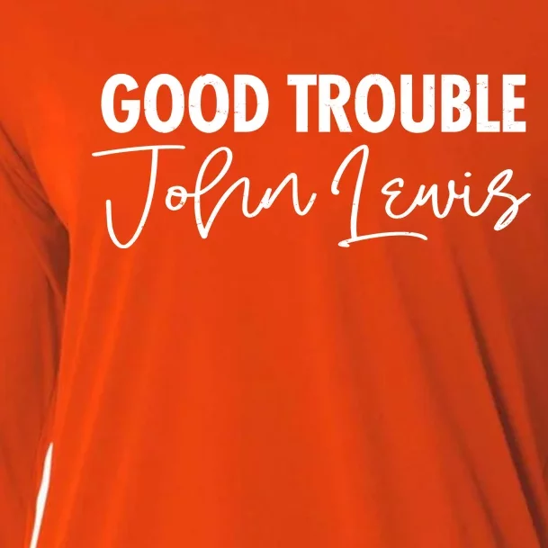 John Lewis Signature Tribute Good Trouble Cooling Performance Long Sleeve Crew